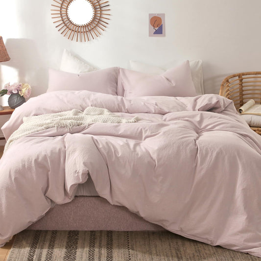Cloud Solid Duvet Cover Set(Baby Girl)
