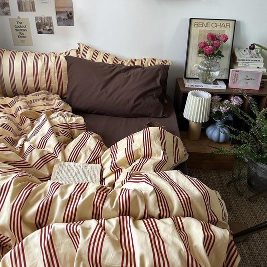 London Striped Duvet Cover Set